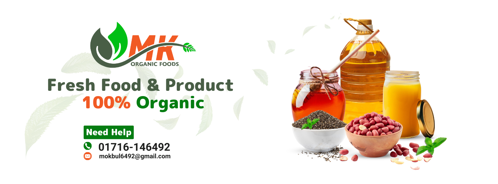 Fresh Food & Product 100% Organic